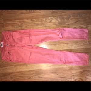 Paige salmon jeans